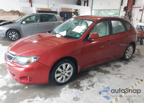 2009 Subaru Impreza 2.5I z USA, uszkodzony, nr VIN JF1GH61699H813368